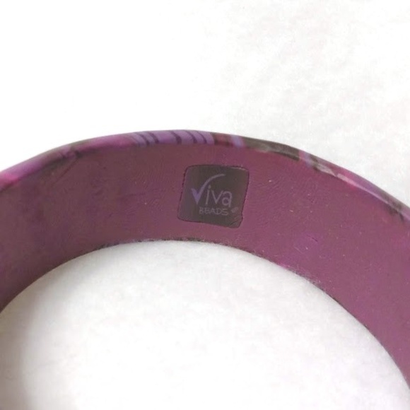 Flexible VIVA BEAD bangle bracelet - Picture 4 of 4